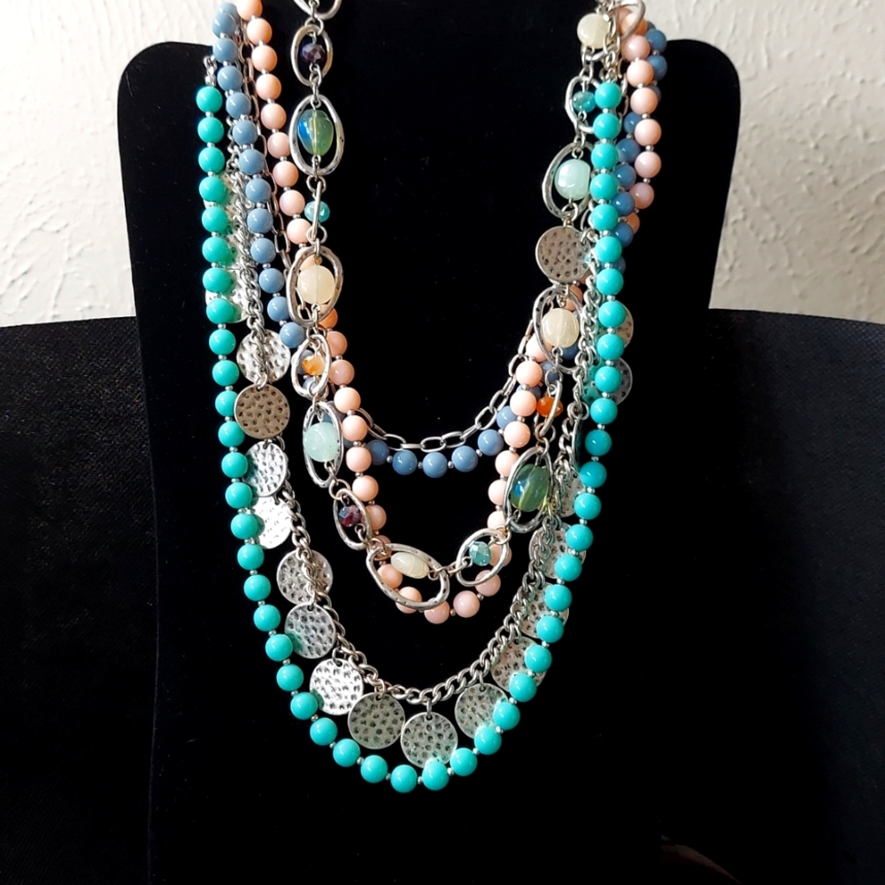 Sugar rush 6 strand necklace
